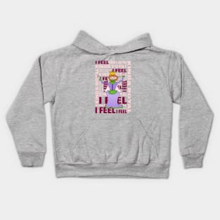 Queen I FEEL KINDA ROYAL Kids Hoodie